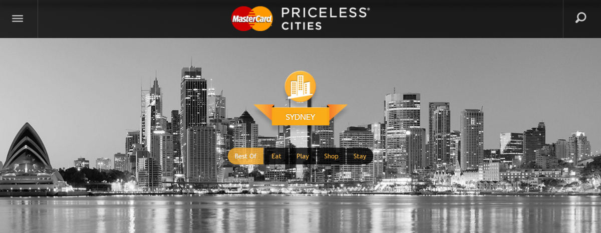 Guide: MasterCard Priceless Cities
